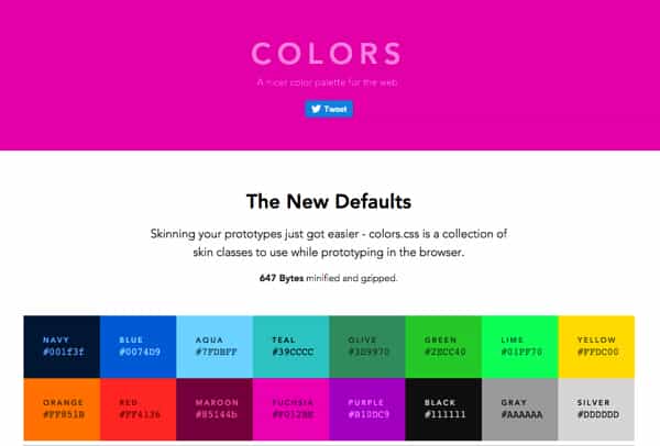 老的web标准色值 老的web标准色值