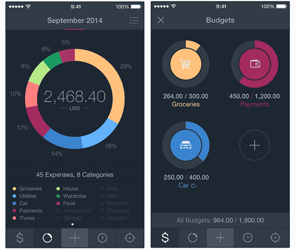 有数据的apps——手机端的数据表达式