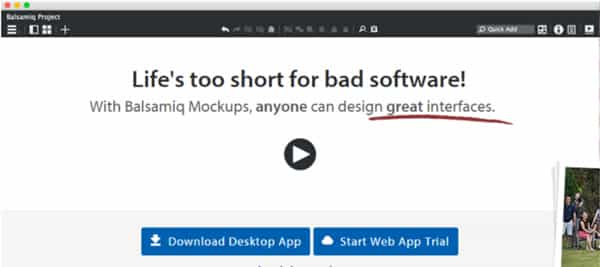 Balsamiq Mockups是一款快速创建原型的工具 Balsamiq Mockups是一款快速创建原型的工具