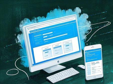 企业官网建设示意图