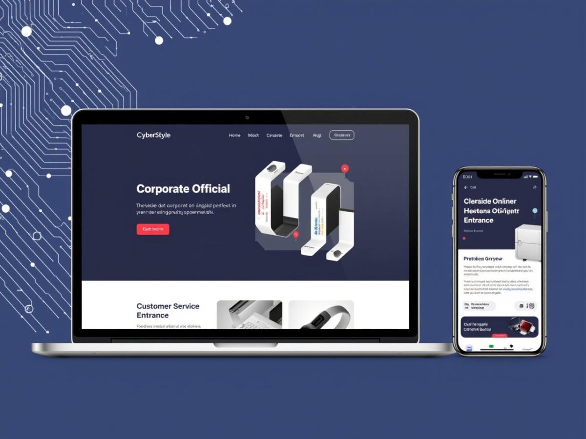 现代企业官方<a href=https://www.kengniao.com/e/search/result/?searchid=51 target=_blank class=infotextkey>网站</a>设计示例——响应式布局与品牌视觉融合