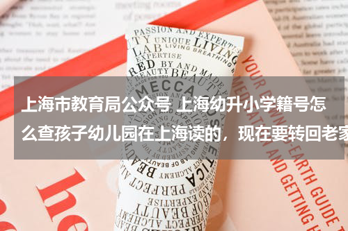上海市教育局公众号 上海幼升小学籍号怎么查孩子幼儿园在上海读的，现在要转回老家上小学，有没有此经验的分享下，学籍号怎么教育资讯网-教育行业资讯百科大全