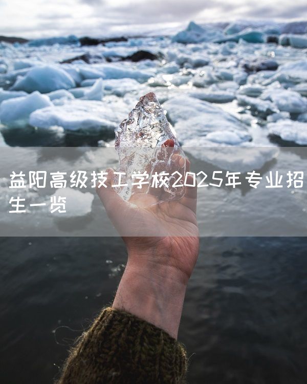 益阳高级技工学校2025年专业招生一览