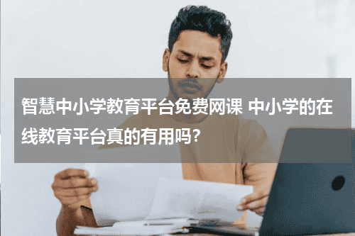 智慧中小学教育平台免费网课 中小学的在线教育平台真的有用吗？教育资讯网-教育行业资讯百科大全