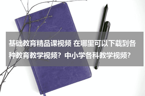 基础教育精品课视频 在哪里可以下载到各种教育教学视频？中小学各科教学视频？教育资讯网-教育行业资讯百科大全