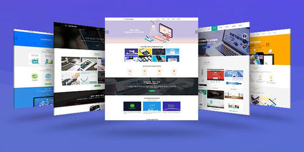 不同行业的<a href=https://www.kengniao.com/e/search/result/?searchid=51 target=_blank class=infotextkey>网站</a>设计图展示