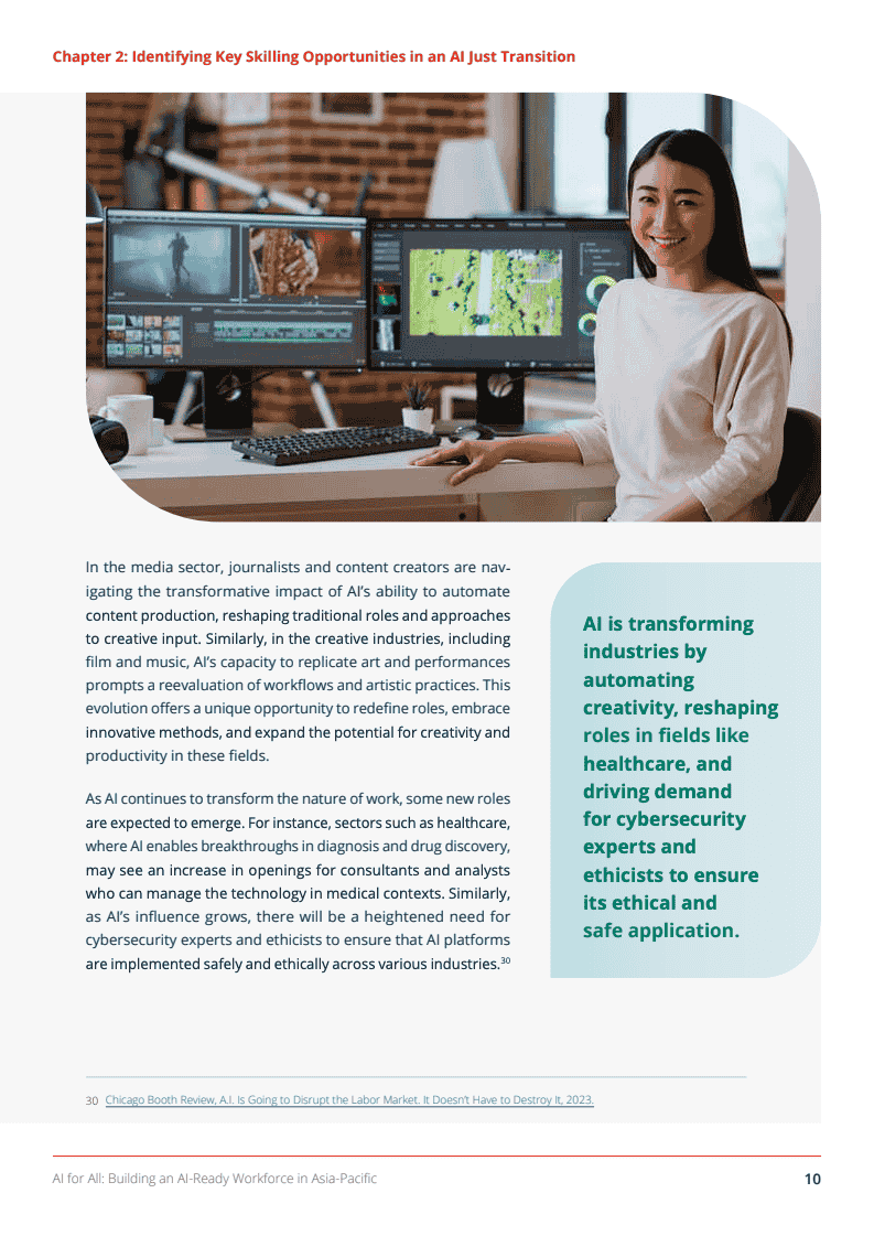 推动亚太地区劳动力向AI能力转型(图21)