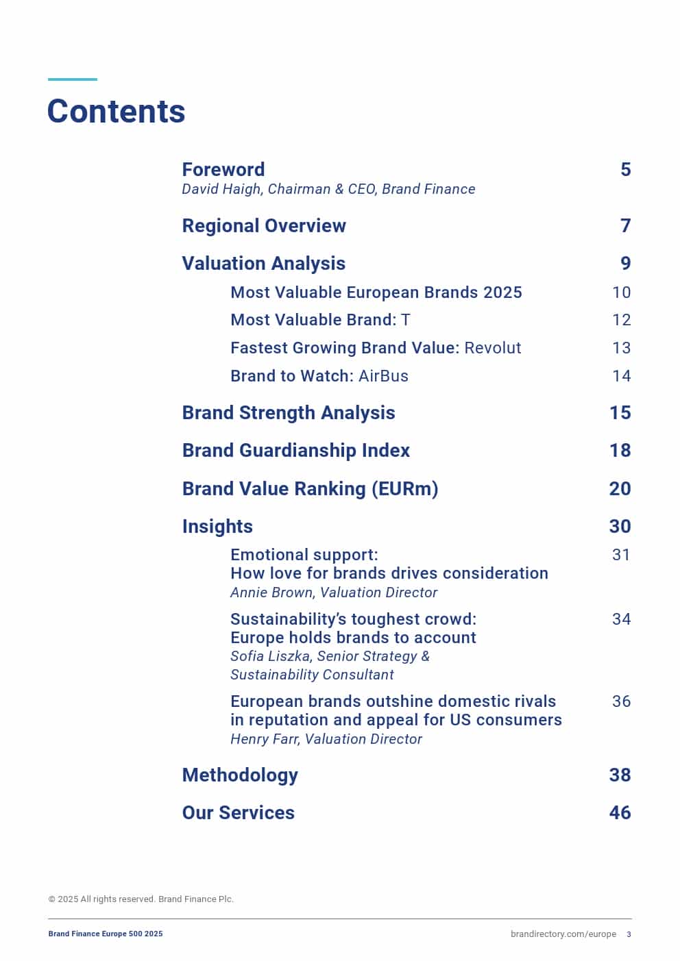 2025年欧洲品牌500强（图3）