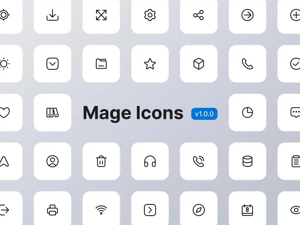 图标自由！14个优质的免费图标库合集