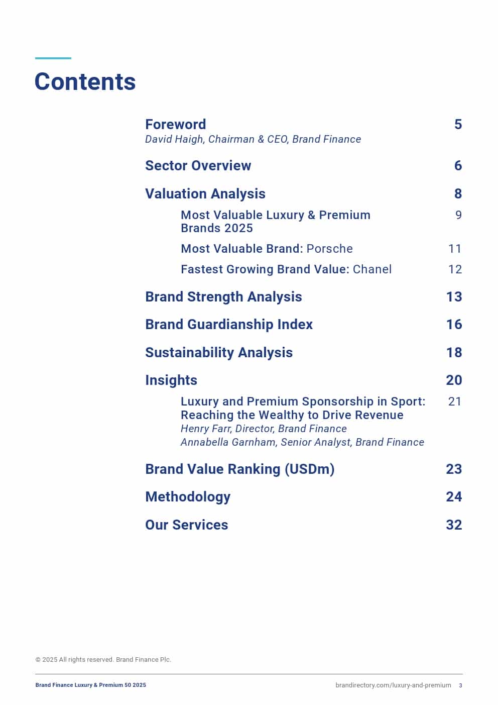 2025年奢侈品和高端品牌50强(图3)