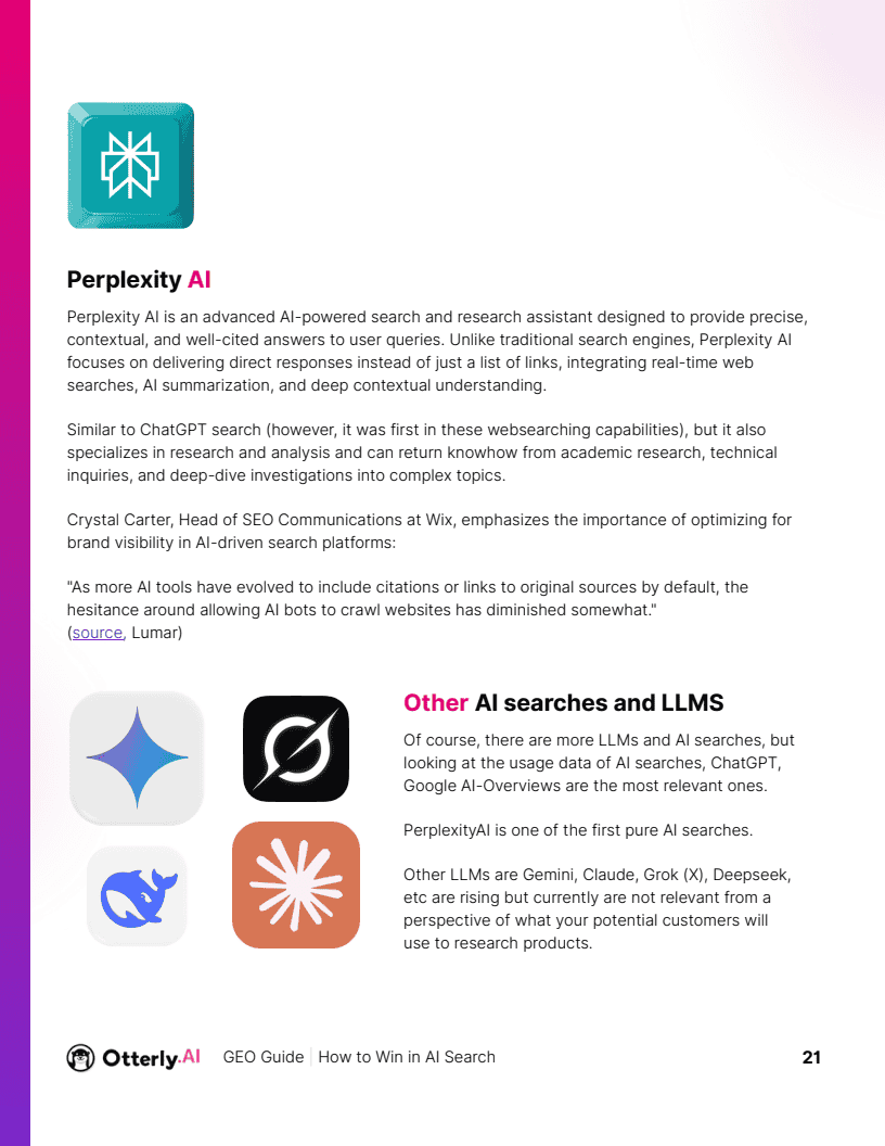 如何在AI搜索中胜出：提升在 AI 搜索引擎与大语言模型中可见性的终极指南(图21)