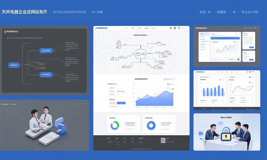 天水电器企业<a href=https://www.kengniao.com/e/search/result/?searchid=51 target=_blank class=infotextkey>网站</a>建设制作过程中的核心因素